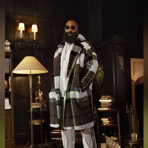 Ivy park faux fur trench coat